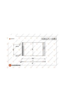 Erp Klıma Radyatoru Kangoo 1.5 Dcı 08- Eurorepar 1682211680 Erp Klıma Radyatoru Kangoo 1.5 Dcı 08- Eurorepar 1682211680