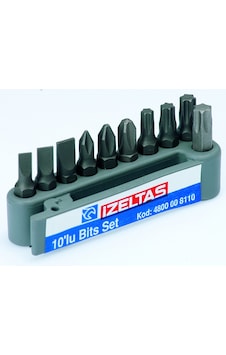 İzeltaş Bits Set 25 MM 10 Lu 4800008110 İzeltaş Bits Set 25 MM 10 Lu 4800008110