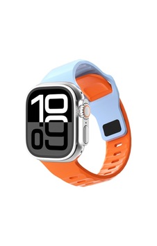 Apple Watch 10 46mm Zore Krd-160 Silikon Kordon Strap Kayış Apple Watch 10 46mm, Akıllı Saat Ve Aksesuarları Zore - Mavi-turuncu Apple Watch 10 46mm Zore Krd-160 Silikon Kordon Strap Kayış Apple Watch 10 46mm, Akıllı Saat Ve Aksesuarları Zore - Mavi-turuncu