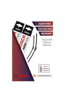 Bosch 3397008536+3397008534 530 Mm + 500 Mm Muz Tipi Aerotwin Retrofit Ön Silecek Seti Ar21u+ar20u Bosch 3397008536+3397008534 530 Mm + 500 Mm Muz Tipi Aerotwin Retrofit Ön Silecek Seti Ar21u+ar20u