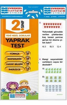 2.Sınıf Tüm Dersler Yaprak Test - Evrensel İletişim Yayınları 2.Sınıf Tüm Dersler Yaprak Test - Evrensel İletişim Yayınları