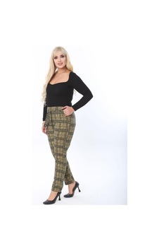 Sea Queen Kadın Büyük Beden Yüksek Bel Kuşaklı Desenli Kaşkorse Pantolon Yesil Ekoseli - 691783498 Yesil Ekoseli Sea Queen Kadın Büyük Beden Yüksek Bel Kuşaklı Desenli Kaşkorse Pantolon Yesil Ekoseli - 691783498 Yesil Ekoseli