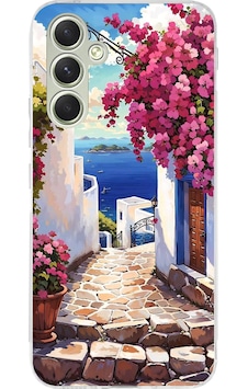 Samsung Galaxy A15 Uyumlu Ege'nin Kayıp Sokakları Baskılı Silikon Kılıf Renkli Samsung Galaxy A15 Uyumlu Ege'nin Kayıp Sokakları Baskılı Silikon Kılıf Renkli