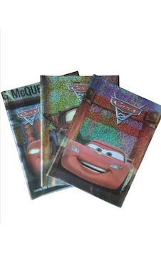 Dönmezler Cars A4 Defter Kabı Geçmeli 5'li