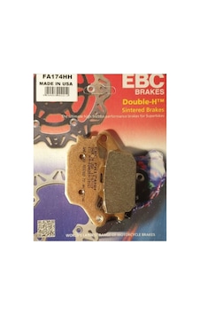 Suzukı Dl V-strom / Xt 650 2004-2023 Ebc Sinter Arka Fren Balatası Fa174hh Suzukı Dl V-strom / Xt 650 2004-2023 Ebc Sinter Arka Fren Balatası Fa174hh