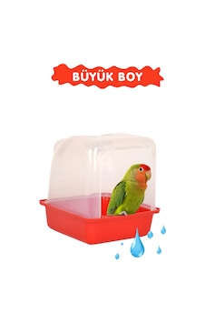 Büyük Boy Sultan Papağanı Banyosu Kuş Banyoluk 18x20cm