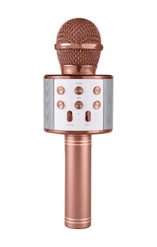Go İthalat Karaoke Mikrofonlu Hoparlör - Şarjlı -bluetooth Rose Gold Go İthalat Karaoke Mikrofonlu Hoparlör - Şarjlı -bluetooth Rose Gold