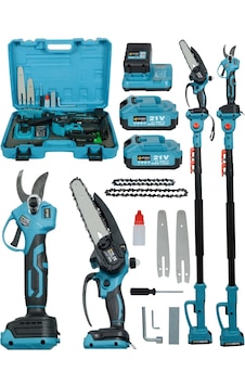 2'li Set Motor 948 Vf 20 Ah Şarjlı Dal Kesme Ve Budama Makinası