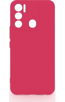 Tecno Pova Neo Kılıf Kamera Korumalı Silikon Rubber Arka Kapak Kırmızı Tecno Pova Neo Kılıf Kamera Korumalı Silikon Rubber Arka Kapak Kırmızı