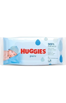 Huggies Baby İslak Mendil Pure 56s Tekli Huggies Baby İslak Mendil Pure 56s Tekli