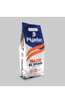 Piyadan Çimento Esaslı Hazır El Sıvası (5KG/Trb) Piyadan Çimento Esaslı Hazır El Sıvası (5KG/Trb)