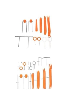 Oto Torpido Teyp Kapı Sökme Takma Aparatı, 12'li Set İle Pratik Kullanım Oto Torpido Teyp Kapı Sökme Takma Aparatı, 12'li Set İle Pratik Kullanım