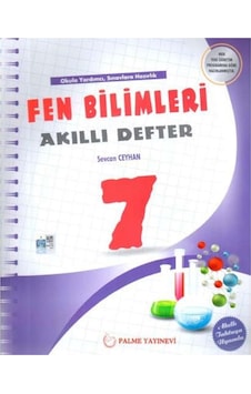 7 Sınıf Fen Bilimler Akıllı Defter Palme Yay 7 Sınıf Fen Bilimler Akıllı Defter Palme Yay