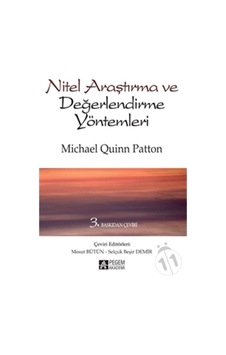 Nitel Araştırma Ve Değerlendirme Yöntemleri/michael Quinn Patton Nitel Araştırma Ve Değerlendirme Yöntemleri/michael Quinn Patton