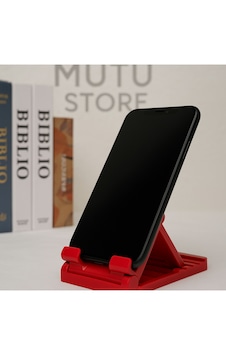 Katlanabilir Telefon Tutucu Kırmızı Katlanabilir Telefon Tutucu Kırmızı