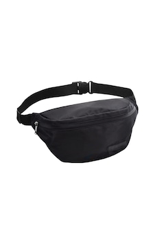 Life Bag Unisex Bel Ve Omuz Çantası Siyah Siyah