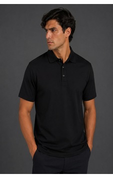 Bisse Siyah Polo Yaka T-shirt Ts26y26106 D-90 Bisse Siyah Polo Yaka T-shirt Ts26y26106 D-90