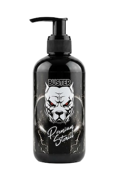 Buster Stencil Black Bubblegum 8 Oz 240ml Dövme Stencil Transfer Jeli Profesyonel Kullanım
