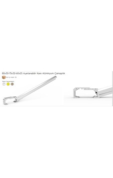 Koral Ayarlı Balkon Çamaşır Askılığı 80x30/60x25 Çok Renkli Koral Ayarlı Balkon Çamaşır Askılığı 80x30/60x25 Çok Renkli
