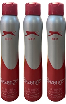 Slazenger Kırmızı Kadın Sprey Deodorant 3 x 150 ML Slazenger Kırmızı Kadın Sprey Deodorant 3 x 150 ML