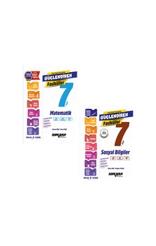 Ankara 2027 7. Sınıf Matematik + Sosyal Bilgiler Güçlendiren Fasikül Seti 2 Kitap Maarif Model Ankara 2027 7. Sınıf Matematik + Sosyal Bilgiler Güçlendiren Fasikül Seti 2 Kitap Maarif Model