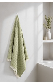 Lotus Peştemal - Yesil Yeşil Lotus Peştemal - Yesil Yeşil