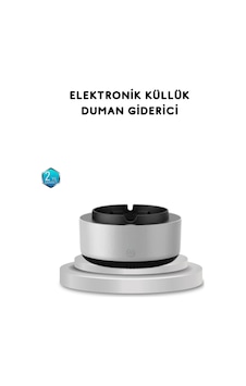 Buğz Sigara Dumanı Ve Koku Giderici Hava Temizleyici Küllük 2 Katmanlı Filtreli