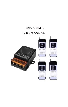 Lavat 500 Metre Mesafeli Ac 220v 30a 4 Kumandalı Röle Kutusu 433 Mhz Radyo Frekanslı Lavat 500 Metre Mesafeli Ac 220v 30a 4 Kumandalı Röle Kutusu 433 Mhz Radyo Frekanslı