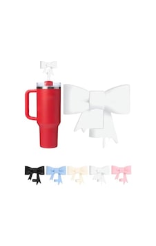 1 Adet Silikon Pipet Kapağı Quencher İle Uyumlu 10 Mm Pipetler İçin Toz Koruyucu, Fiyonklu Tasarım Beyaz Renk Açık-ahşap