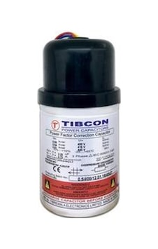 TİBCON 0,50Kvar 400V Trifaze Silindir Tip Kondansatör TİBCON 0,50Kvar 400V Trifaze Silindir Tip Kondansatör