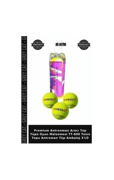 Premium Antrenman Aracı Top Tüpü Oyun Malzemesi Tt-600 Tenis Topu Antreman Tüp Ambalaj 3'lü Çok Renkli Premium Antrenman Aracı Top Tüpü Oyun Malzemesi Tt-600 Tenis Topu Antreman Tüp Ambalaj 3'lü Çok Renkli