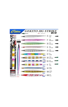 Cultiva 31985 Gekıto Jıg Strıke 14cm 65 Gr Cultiva 31985 Gekıto Jıg Strıke 14cm 65 Gr