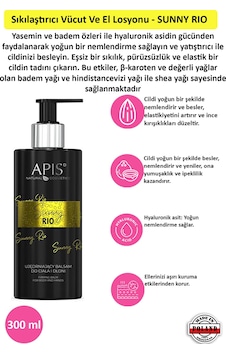 Apis Natural Sunny Rio El ve Vücut Losyonu 300 ML Apis Natural Sunny Rio El ve Vücut Losyonu 300 ML