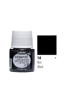 Pebeo Seramik Boyası N:14 Black 45ml Nocolor
