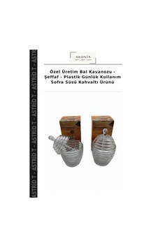 Özel Üretim Bal Kavanozu - Şeffaf - Plastik Günlük Kullanım Sofra Süsü Kahvaltı Ürünü Çok Renkli Özel Üretim Bal Kavanozu - Şeffaf - Plastik Günlük Kullanım Sofra Süsü Kahvaltı Ürünü Çok Renkli