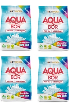 Eti Maden Boron Renkliler için Aqua Bor Deterjan 4 x 6 KG Eti Maden Boron Renkliler için Aqua Bor Deterjan 4 x 6 KG