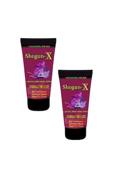 Shogun -x Extra Cream Erkekler İçin Sertleşmeye Ve Gecikmeye Etkili Kremi 50ml X 2 Adet