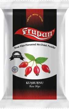 Frupan Kuşburnu Aromalı İçeçek Tozu Sıcak 300 G Frupan Kuşburnu Aromalı İçeçek Tozu Sıcak 300 G