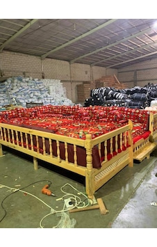 Klasik Sedir Taht Model 41 - Renk: Renkli Klasik Sedir Taht Model 41 - Renk: Renkli
