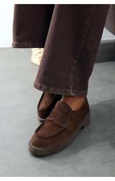 5in1Canpolat Kahverengi Klasik Loafer 20403 5in1Canpolat Kahverengi Klasik Loafer 20403