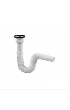 Körüklü Tek Çıkışlı Lavabo Sifonu