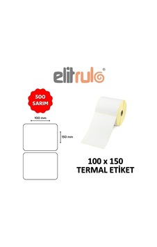 Elitrulo Barkod Etiketi 100x150 Termal - 500 Adet Diğer Elitrulo Barkod Etiketi 100x150 Termal - 500 Adet Diğer