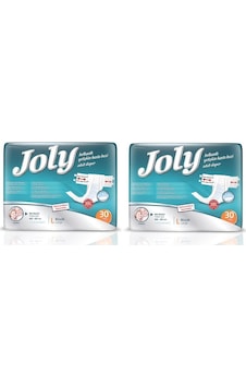 Joly Belbantlı Hasta Bezi Büyük Boy L 2 x 30'Lu Joly Belbantlı Hasta Bezi Büyük Boy L 2 x 30'Lu
