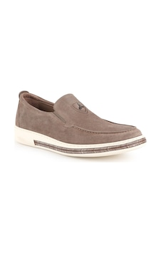 Erkek Casual Ayakkabı Vizon Hakiki Süet Deri Delikli Perfore Desenli Hafif Eva Taban Slip-on Sneaker Lbr H1046 Erkek Casual Ayakkabı Vizon Hakiki Süet Deri Delikli Perfore Desenli Hafif Eva Taban Slip-on Sneaker Lbr H1046