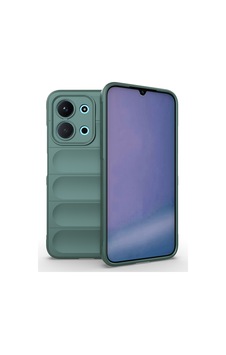 Xiaomi Redmi 15c 4g Kılıf Esnek Tpu Oyuklu Arka Yüzey Tasarımlı Zore Etnik Silikon Kapak Koyu Yeşil Xiaomi Redmi 15c 4g Kılıf Esnek Tpu Oyuklu Arka Yüzey Tasarımlı Zore Etnik Silikon Kapak Koyu Yeşil