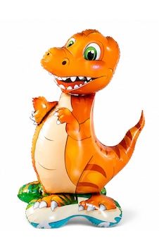 Ayaklı Dinozor Folyo Balon 60x39 Cm Turuncu Dinozor Parti Balonu Doğum Günü Balonu Çok Renkli Ayaklı Dinozor Folyo Balon 60x39 Cm Turuncu Dinozor Parti Balonu Doğum Günü Balonu Çok Renkli