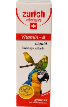 Zurich Kuşlar için B Vitamini 30 ML Zurich Kuşlar için B Vitamini 30 ML