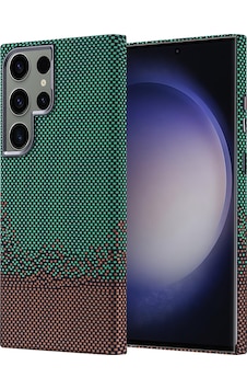 Galaxy S23 Ultra Kılıf M-safe Şarj Özellikli Karbon Fiber Görünümlü Zore Nekst Kapak Yeşil Galaxy S23 Ultra Kılıf M-safe Şarj Özellikli Karbon Fiber Görünümlü Zore Nekst Kapak Yeşil