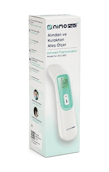 Med Alından Ve Kulaktan Ateş Ölçer, Model Aoj-20d, Infrared Termometre Med Alından Ve Kulaktan Ateş Ölçer, Model Aoj-20d, Infrared Termometre