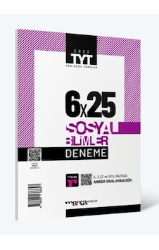 TYT Sosyal Bilimler 6x25 Deneme -  Marka Yayınları